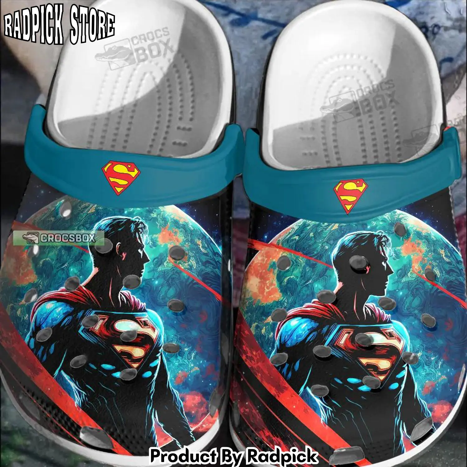 Radpick superman krypton crocss shoes rp6521030